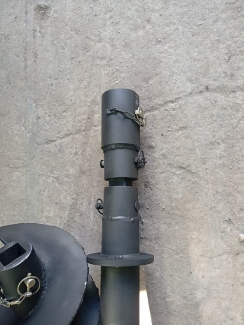 Телескопический шнек D500mm L4500mm